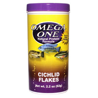 Omega One Cichlid Flakes Fish Food