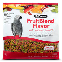 Zupreem Fruitblend Flavor With Natural Flavors For Parrots & Conures