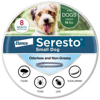 Seresto Flea & Tick Treatment & Prevention Collar For Dogs, Under 18 Lbs