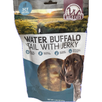 Wild Eats Water Buffalo Tail With Jerky Natural Dog Treat, 3 Pack